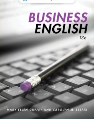 Business English 13th Edition Guffey TEST BANK