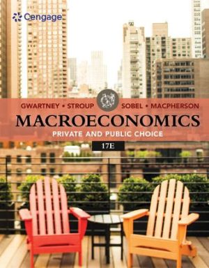 Macroeconomics Private and Public Choice 17th Edition Gwartney TEST BANK