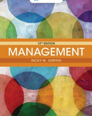 Management 13th Edition Griffin TEST BANK