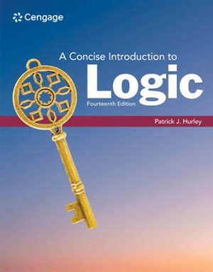 A Concise Introduction to Logic 14th Edition Hurley SOLUTION MANUAL